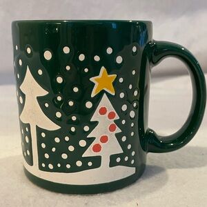 Extremely Rare Green Mug 10 from Christmas Tree Pattern by WAECHTERSBACH